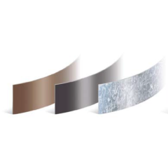 BORDURE ACIER MARRON