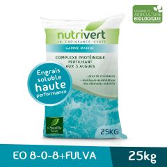 NUTRIVERT EO 8-0-8+FULVA 25KG