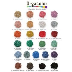 Le paillage bois Orgacolor et ses couleurs disponibles