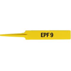 Etiquette plastique EPF 9 par 100 unités